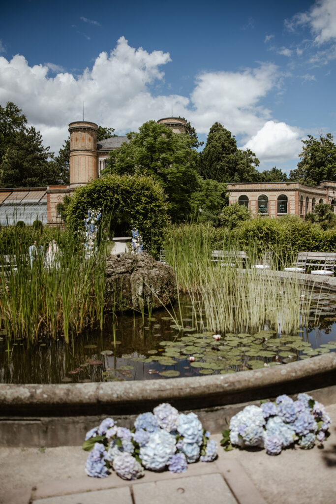 Heiraten Kunstwerk Seerosen Monet