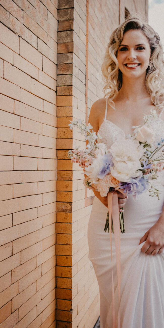 Seerosen Hochzeit Heiraten im Stil eines Kunstwerks