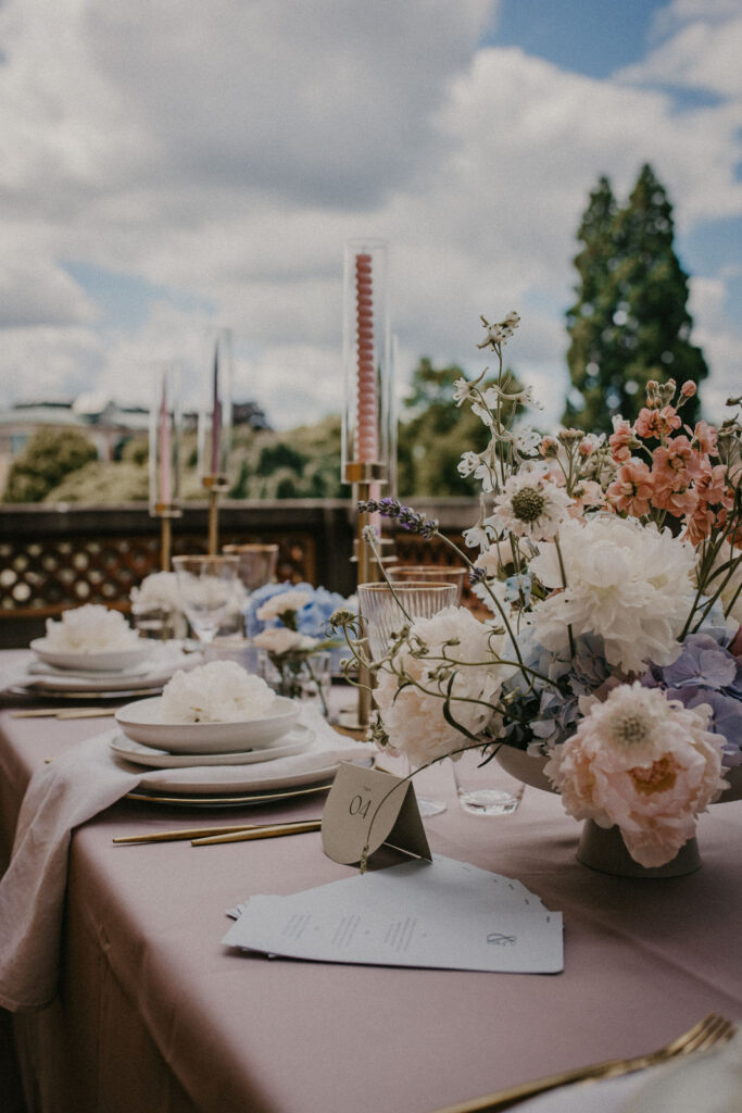 Pastell Hochzeit